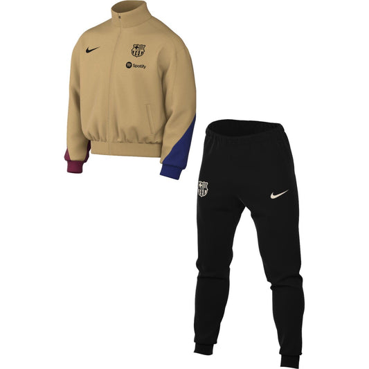 Nike FCB Dri-FIT Track Suit, Uomo, Club Gold/Noble Red/Black