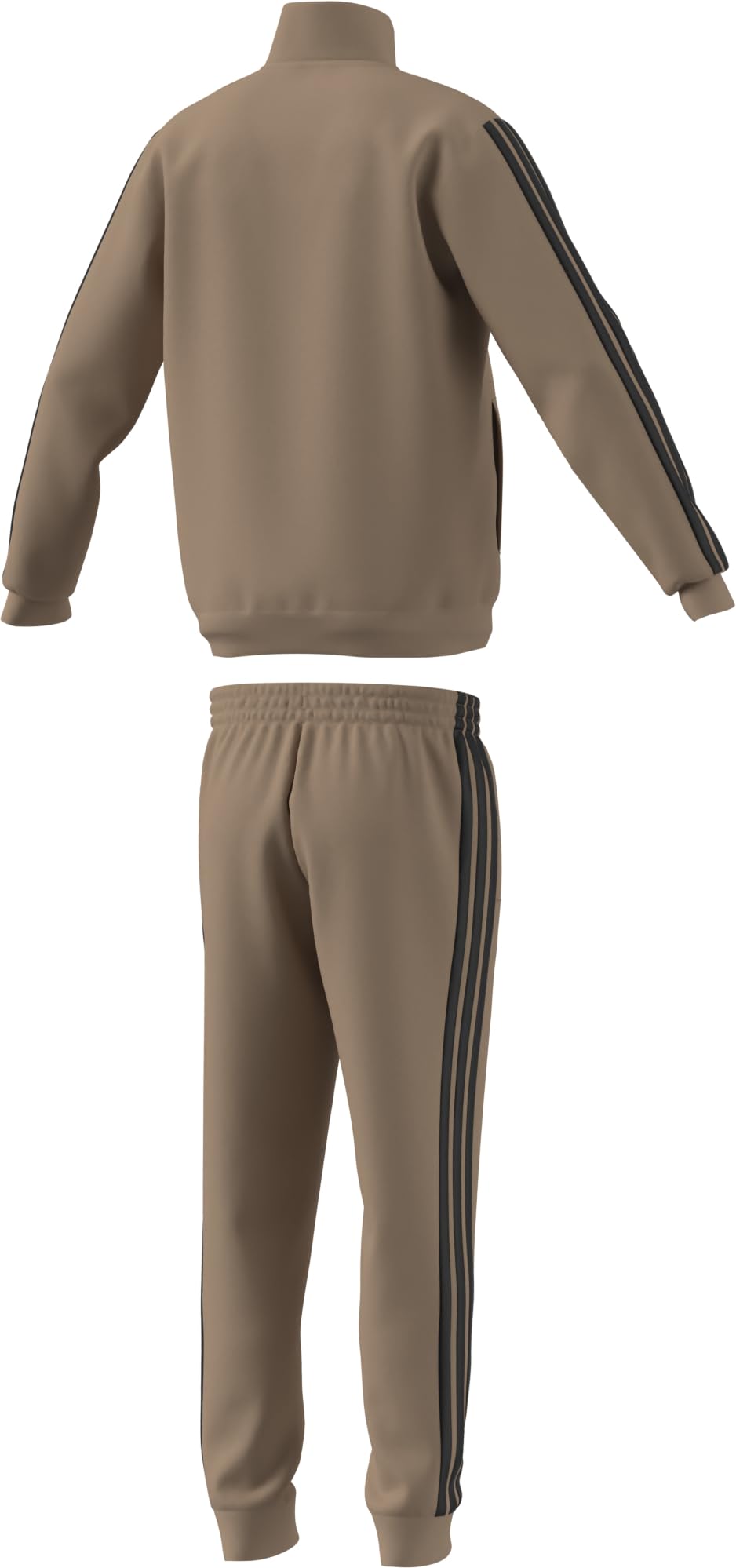 Adidas 3-Stripes Classic Tracksuit, Uomo, Marrone