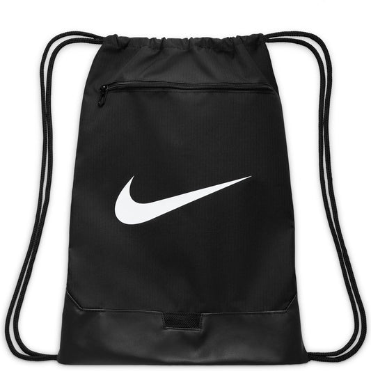 Nike Brasilia Duffel Bag, Unisex, Black/White