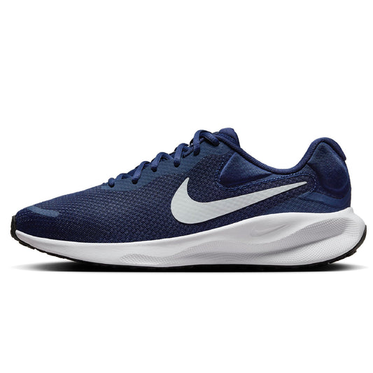 Nike Revolution 7, Uomo, Midnight Navy/Pure Platinum/Black/White