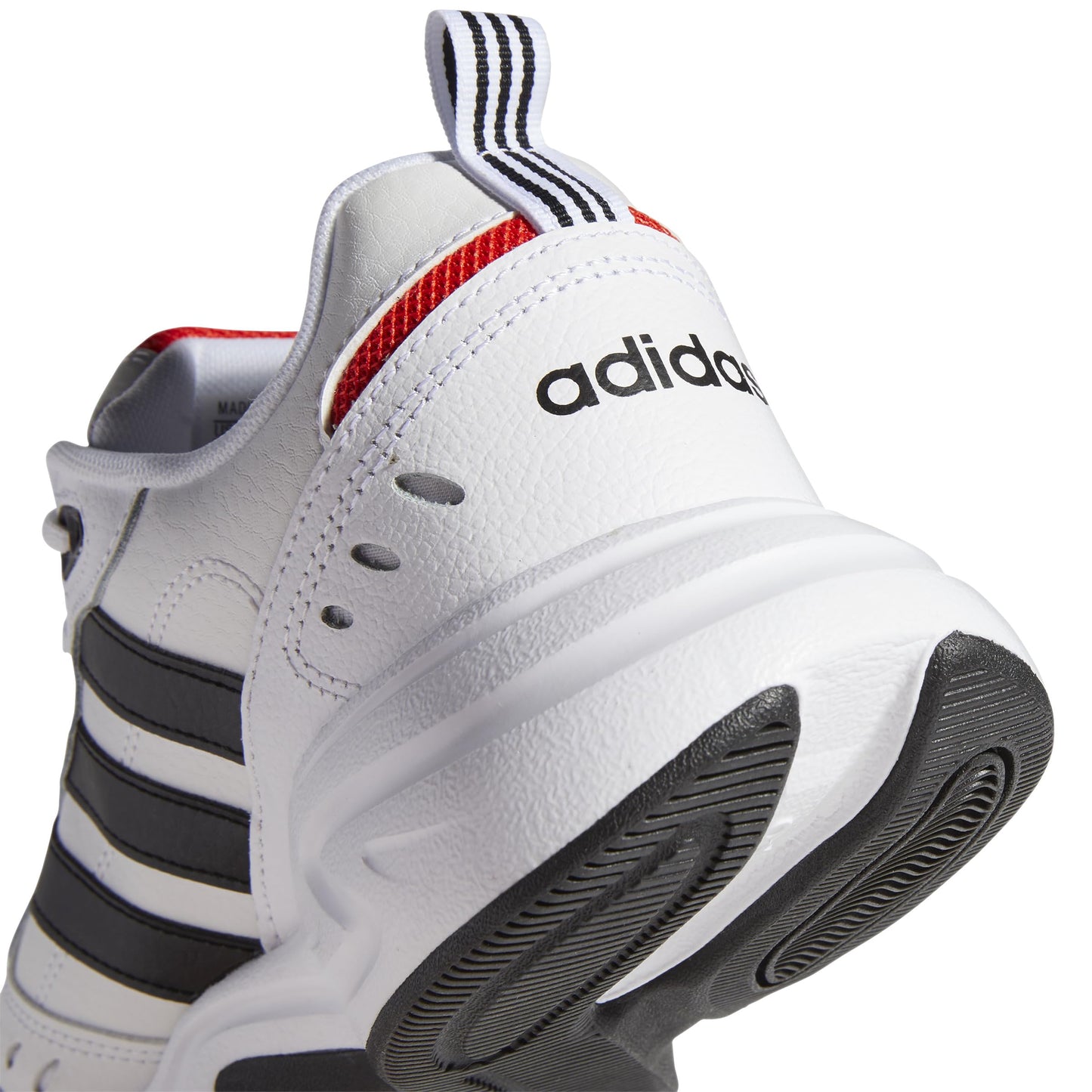 Adidas Strutter, Uomo, Ftwr White/Core Black/Active Red